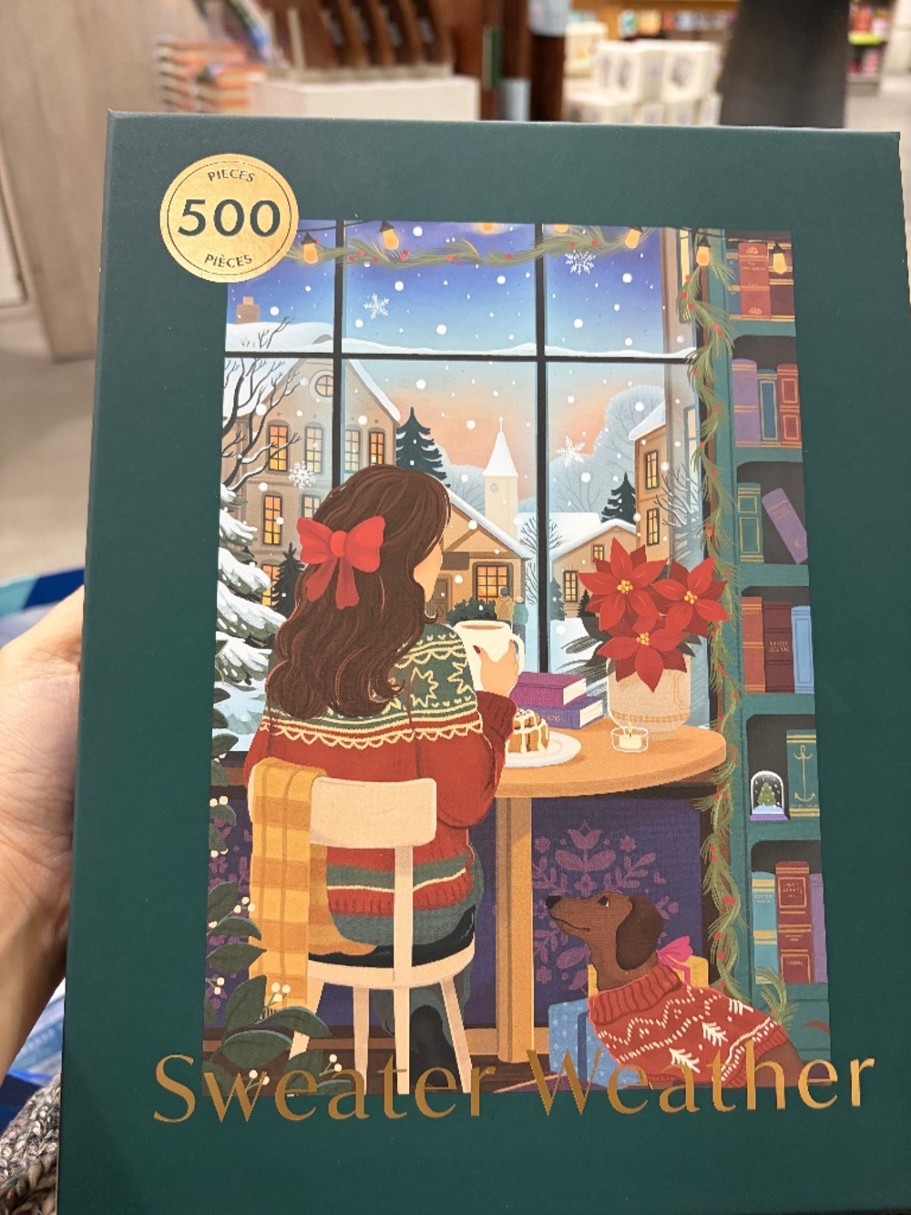 Hobbry Puzzle - Sweater Weather 500 pieces